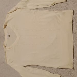 Fashion Bug off white v neck sweater